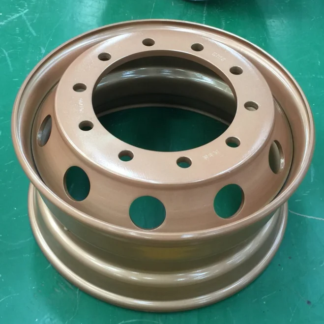 truck rim for truck tubeless wheel volvo 22.5*9.00 from china wheels manufacturer