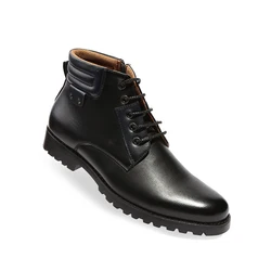 Most popular pure leather riding boots motorcycle with zipper wholesale