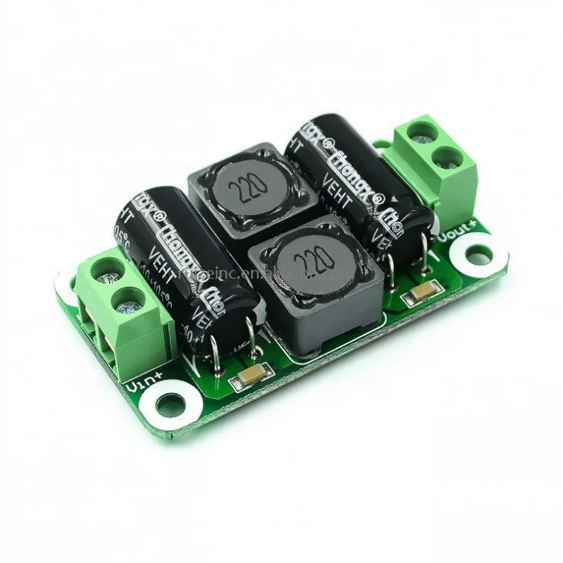 0-50V 4A DC Power Supply Filter Board Class D Power Amplifier Interference Suppression Board Car EMI Industrial Control Panel
