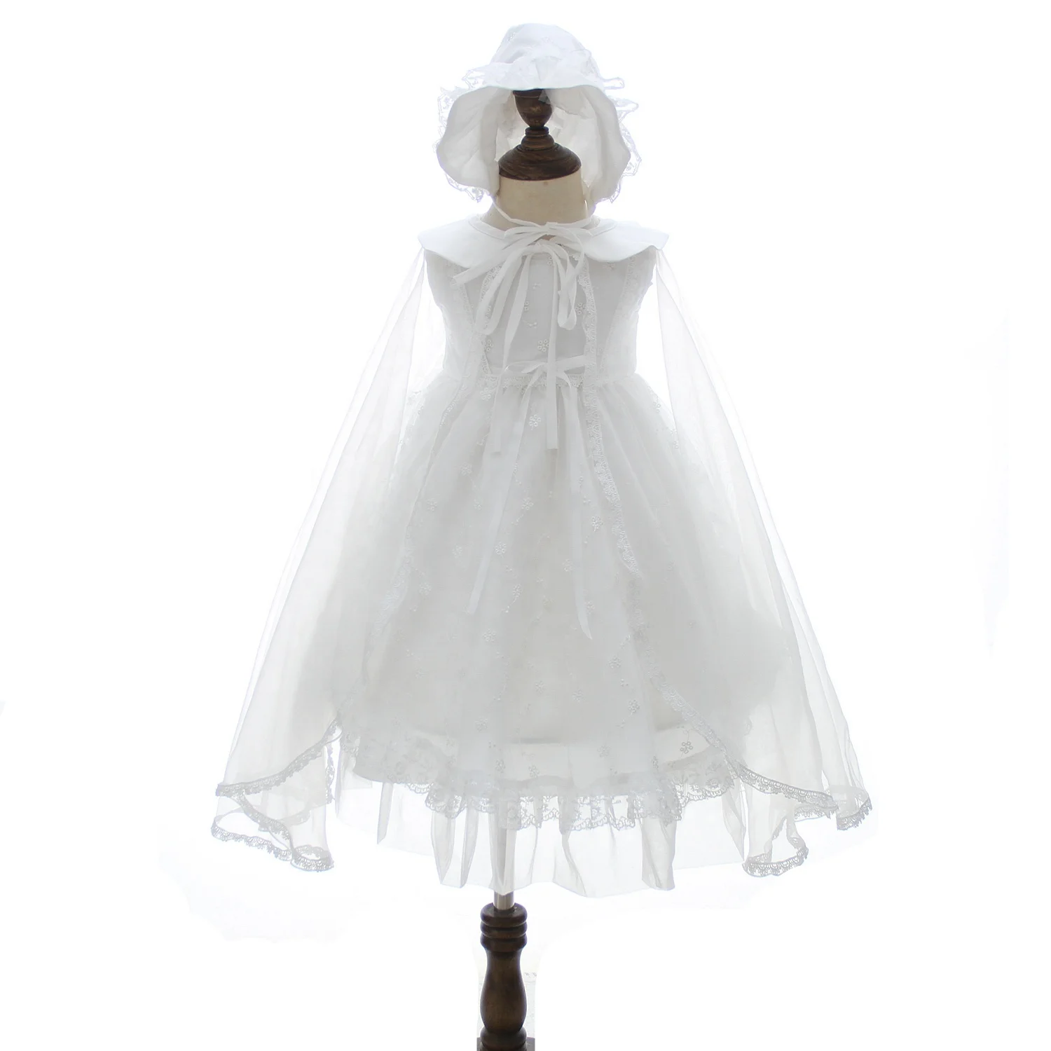 2020 New Vintage 2nd 1st Birthday Dress for Baby Girl Gowns Baptism Baby Girl Dresses Christening Outfits Baby Princess Wedding