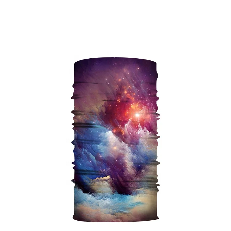UPF50+ Custom Digital Printing Milk Silk Manufacturer Multifunctional Bandanas Headwear