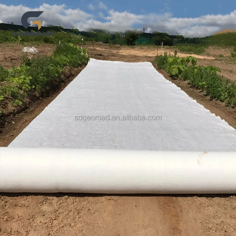 Polyester Polypropylene  100g 200g 300g 400g 500g Non Woven Fabric Geotextile