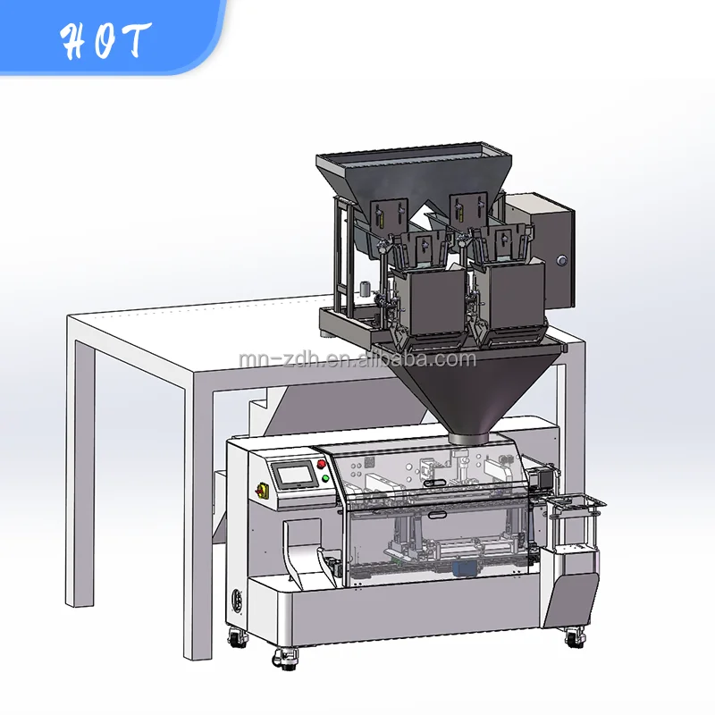 Latest Coarse grain powder packaging machine Liquid And Paste Packing Machine Rice brick packing machine