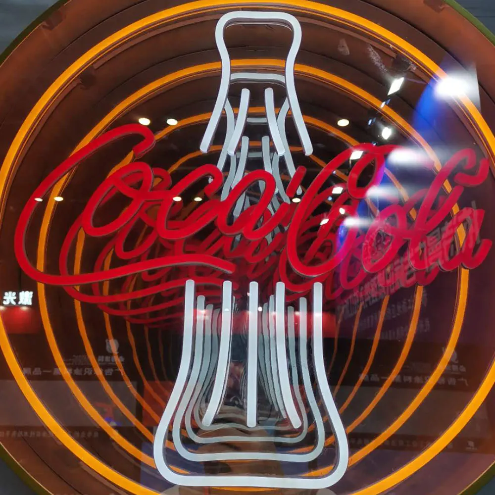 OEM ODM LED neon light sign ice cream beer cup neon wall for room party home decoration