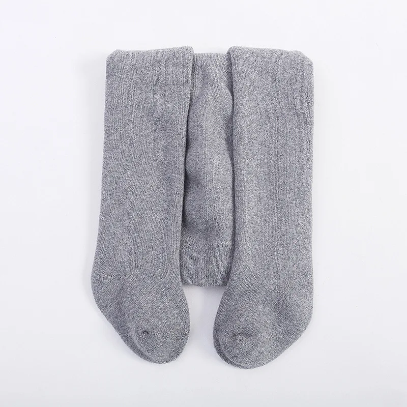 
Fashion thick Leggings Girls Pantyhose With fur inside Children Cute Colored Winter Tights For Babies Kids 