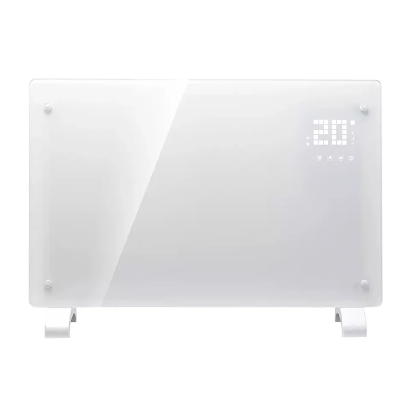 HD1203 с Wi-Fi 2000 Вт Электрический конвекционный обогреватель стеклянная панель обогреватель инфракрасная обогревающая панель настенный конвекторный обогреватель