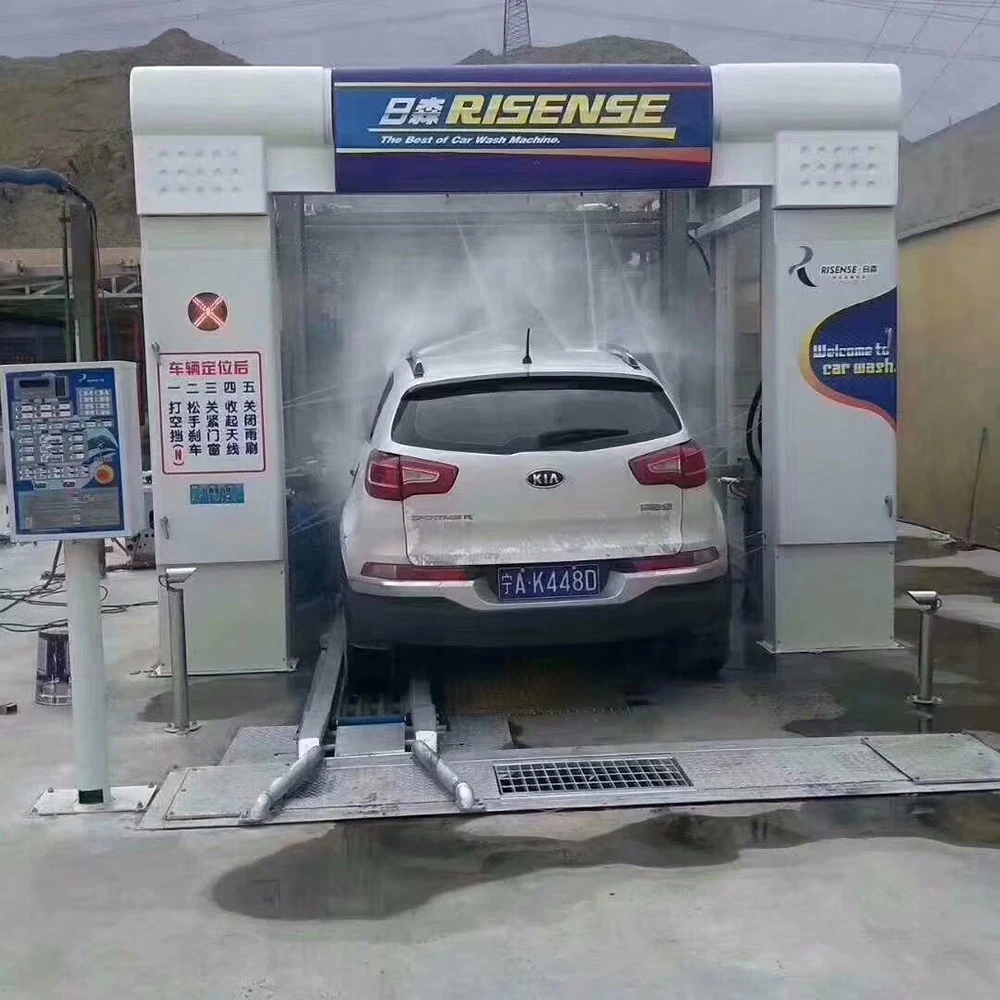  Новая машина для мойки автомобиля Risense Оборудование Для Мойки полностью автоматическое оборудование туннельное 11 6 м x 3 8