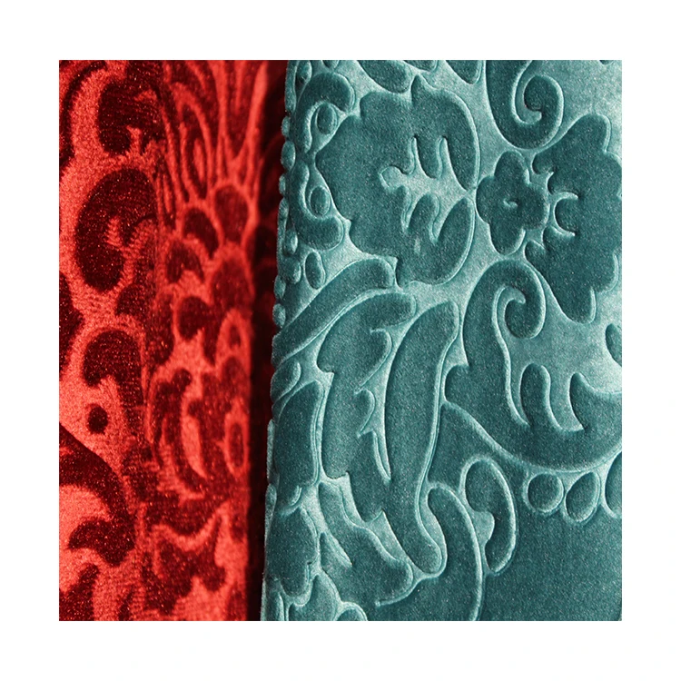 Бесплатный образец на заказ 100% полиэфирный диван стрейч корейский выгоревший бархатный запас ткани