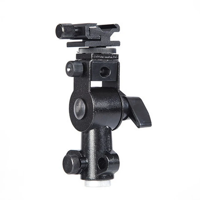 D Flash Lamp Holder Universal Spherical Cradle Head For Photography Umbrella Iron Bracket