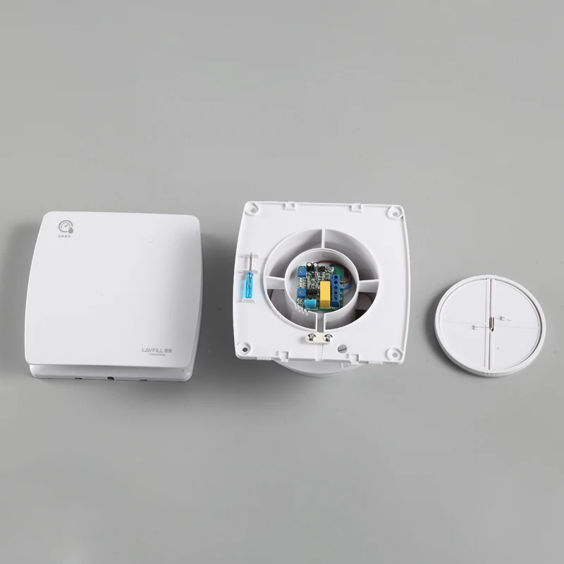 ROHS Certificate Chinese Mini Size Vantilation Exhaust Fan WIth Humidity Sensor 220V