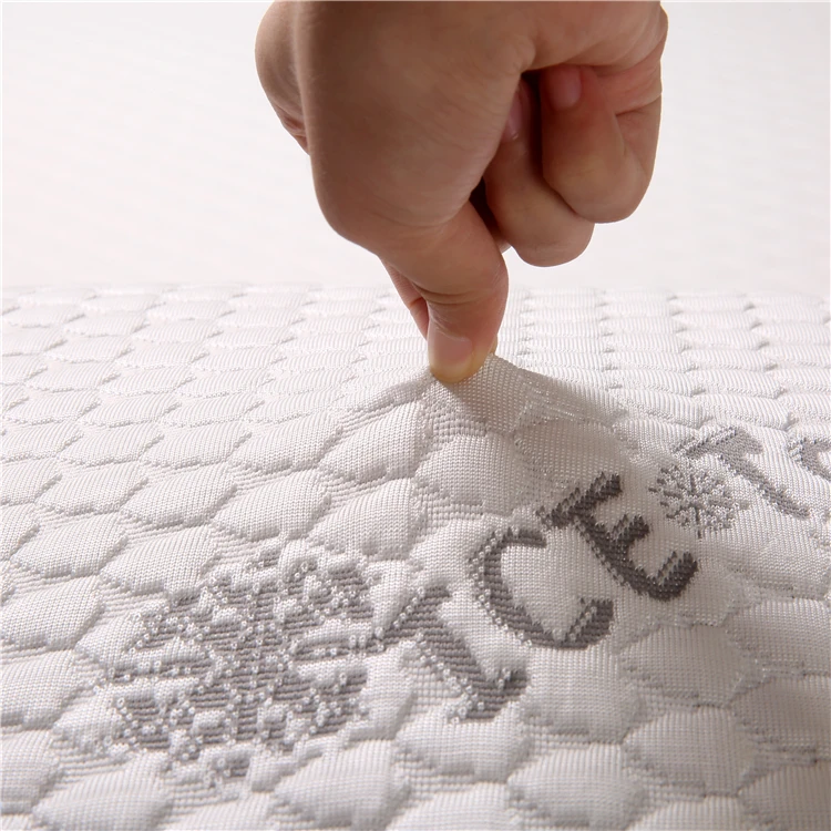 Summer Cool Polyethylene Nylon Breathable Soft Comfortable Knitted Cooling Fabric for Mattress
