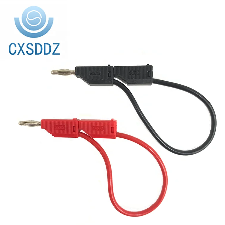 
CXSDDZ 2mm stackable banana plug safety test leads instrument cable 