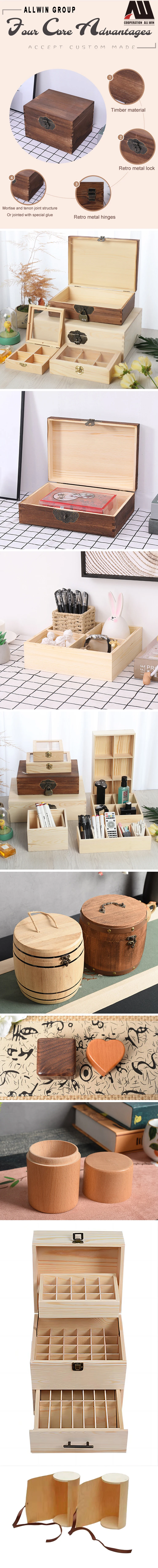 Wholesale Jenga Luxury Chocolate Wooden Dvd Box