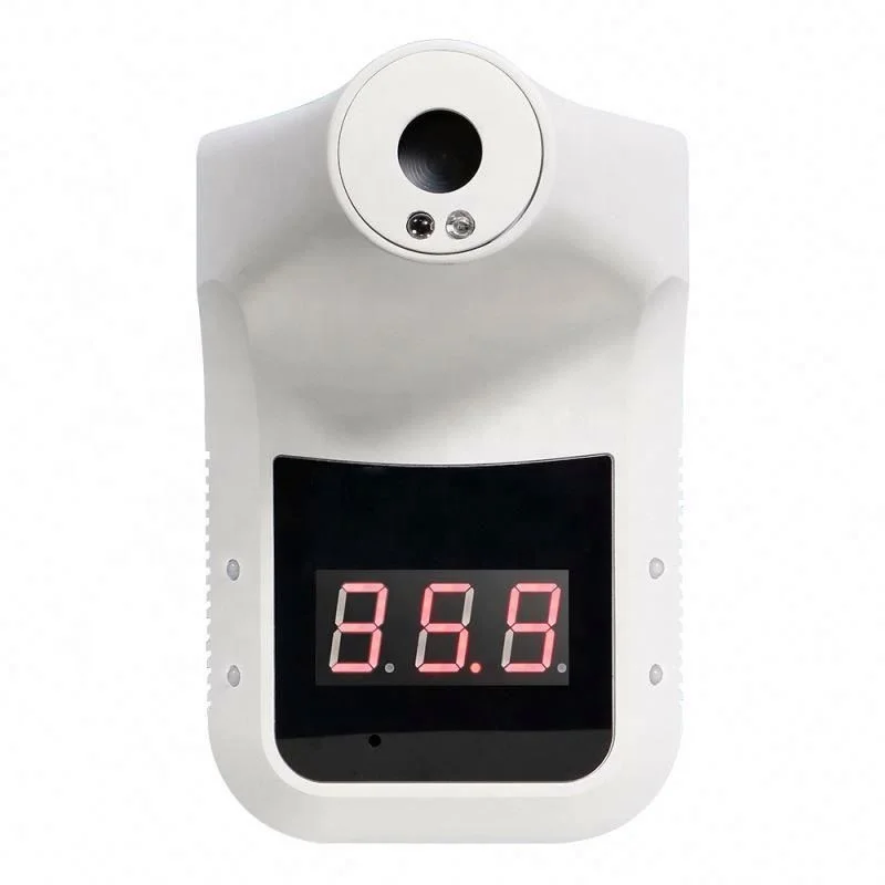 
k3 intelligent voice broadcast automatic wall-mounted body temperature instrument thermometer for Public Security 
