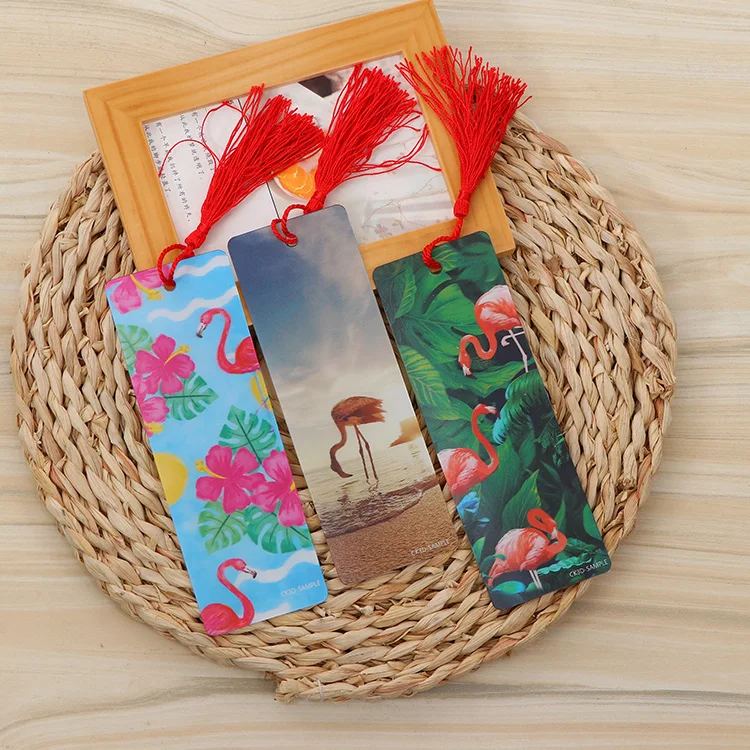 Cartoon PET 3d lenticular bookmarks plastic flip lenticular sheet printing products wholesales