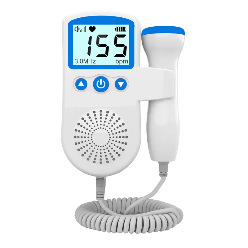 Professional Manufacturer Custom Household Fetal Doppler For Fetus Heart Beat Monitoring