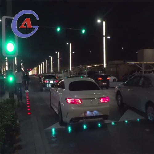 Double side roadway safety flashing stud light IP68 CE ROHS Road street reflectors