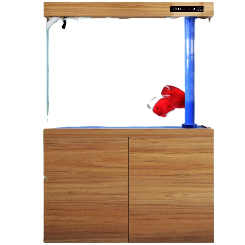 Decorative ultra clear glass aquarium for