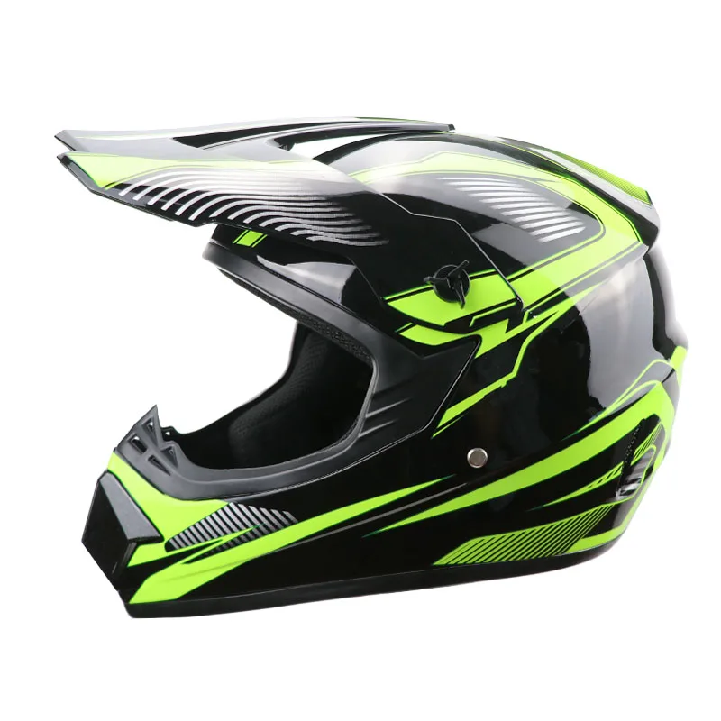 Full Face Off Road Dirt Bike ATV Power Sports Dual Sport Racing Helmet