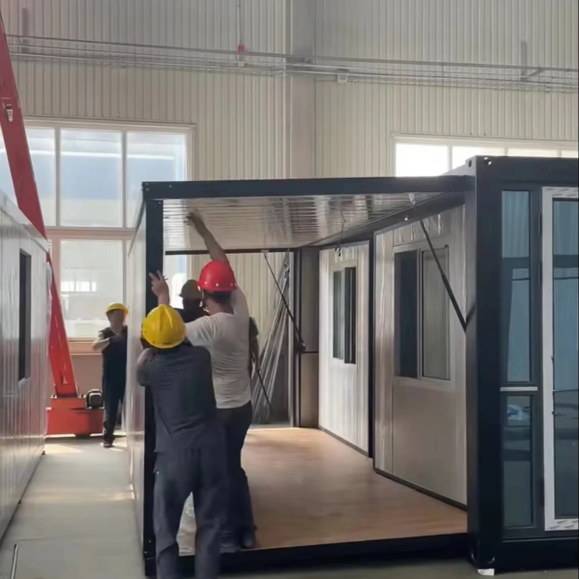 Fast Build Prefab House Modular Folding Container House Camping Foldable Container House Home