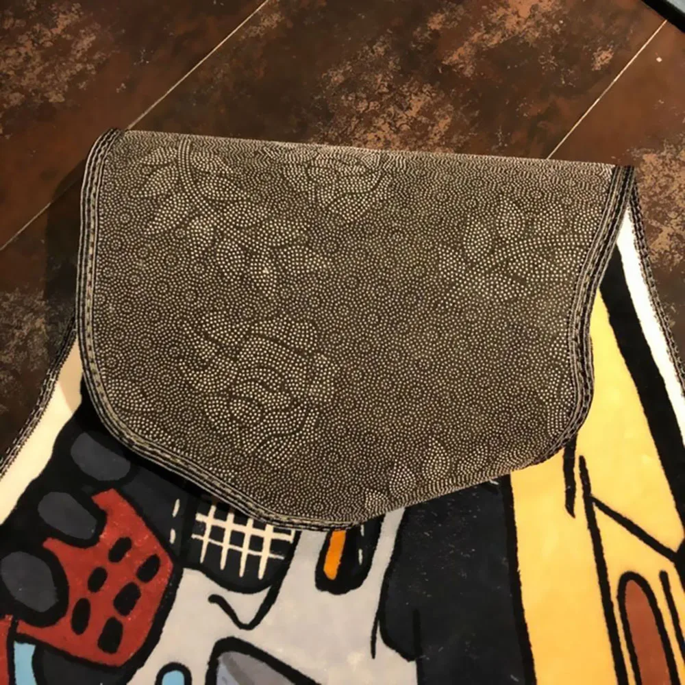 Sneaker Shape Doormat Sneaker Carpet Welcome Entrance Door Modern Rugs Bathroom Printed Carpet Hallway Bath Mat