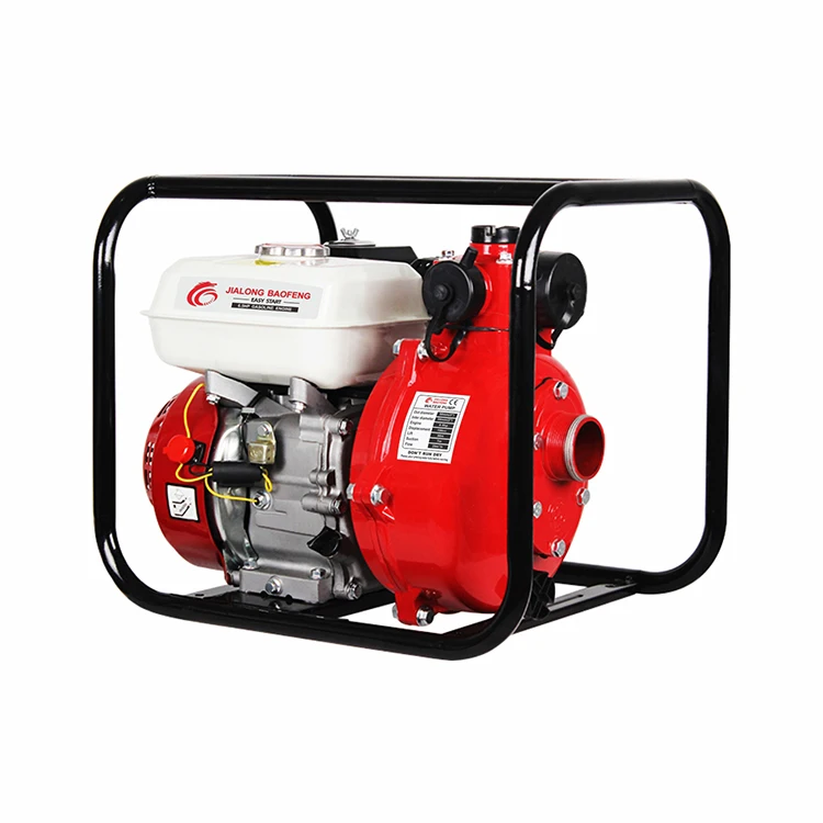 Small Fire Fighting Portable Petrol Driven Engine Stainless Steel Water Pump For Sale