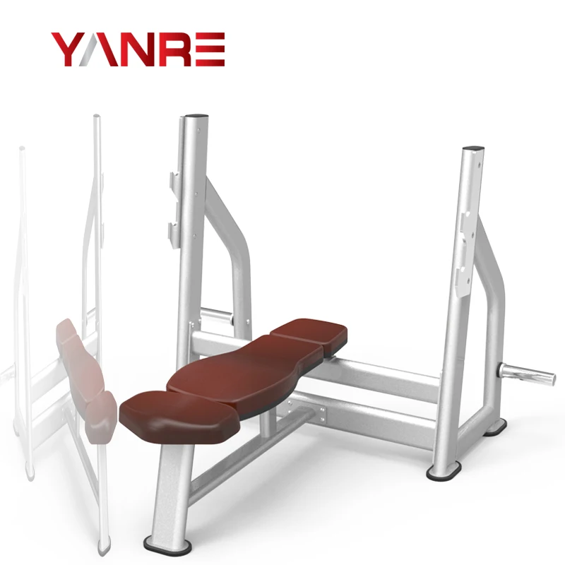 High quality popular body building sport equipment training gym fitness exercise machine Olym Flat Bench Press