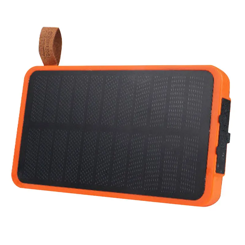 2022 best selling Large capacity solar power bank with verified Factory Wholesale Price 10000 mah /20000mah USb C power bank