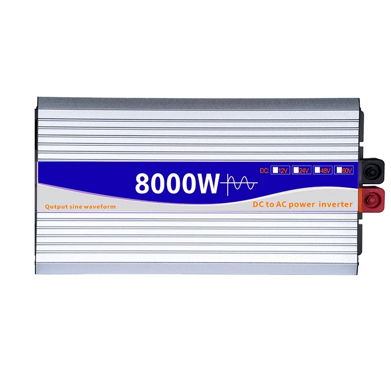 Inverter 12V 220V 3000W 4000W 6000W 8000W 24V Dc To 110V Ac Pure Sine Wave Voltage Converter Transformer Power Car Inverter
