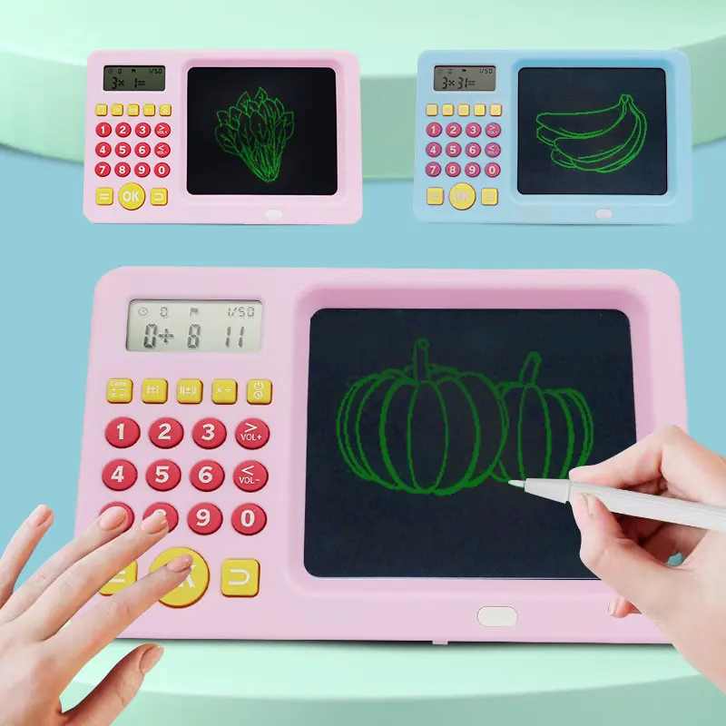 Custom Multi Language Digital Talking and Reading Pen Educational Toy Oral Calculation Math Training Machine LCD Writing Board