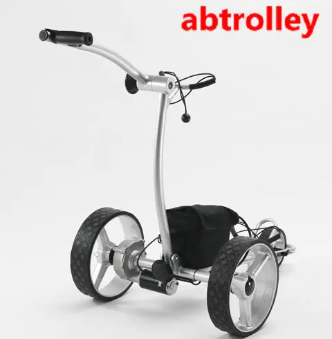 
Perfect design motorized golf trolley with German small motors electric golf pull cart 