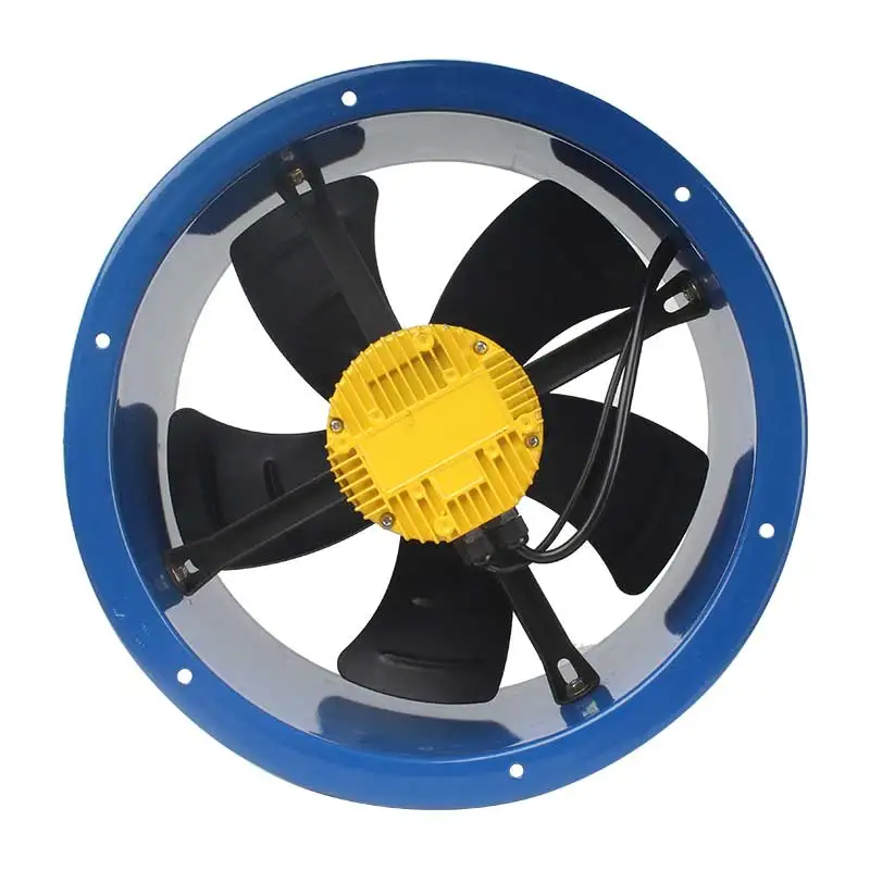 EC 220V 50Hz long tube axial fans Wall-mounte exhaust fan