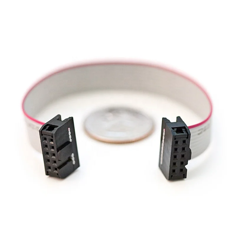 10 pin 10 pin Flat IDC ribbon power cables 2.54mmEURORACK Synthesizers flexible