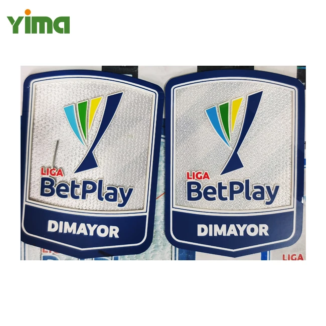 Tatami Rubber Silicone Labels Wholesale Custom Soccer Team Club Logo Heat Transfer Printing Patches
