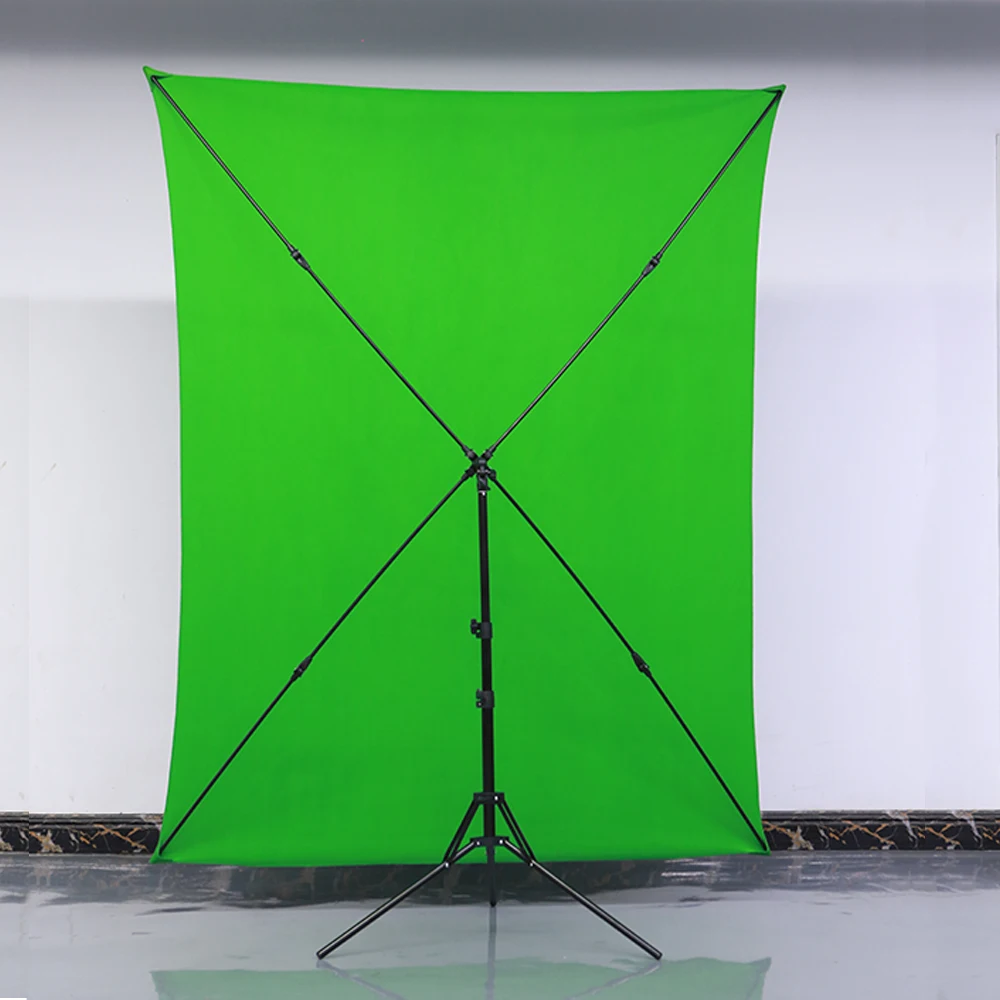 Новый немнущийся фотографический Видео Фон зеленый экран 1 5*2 м тянущийся тканевый