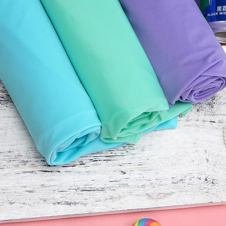 High Quality 40s Nylon 130g Light Elastic Sports Fabric for Spring/Summer for Swimsuit Underwear Base Shirt Dress
