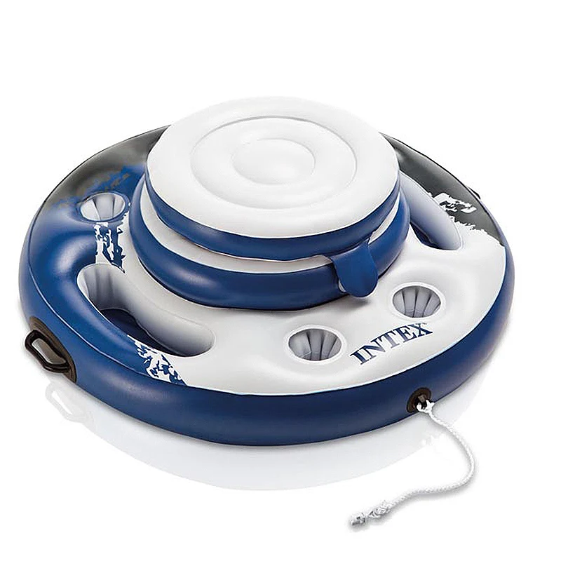 INTEX 56822 MEGA CHILL CIRCLE REFRIGERATOR KIDS INFLATABLE SWIMMING POOL FLOAT