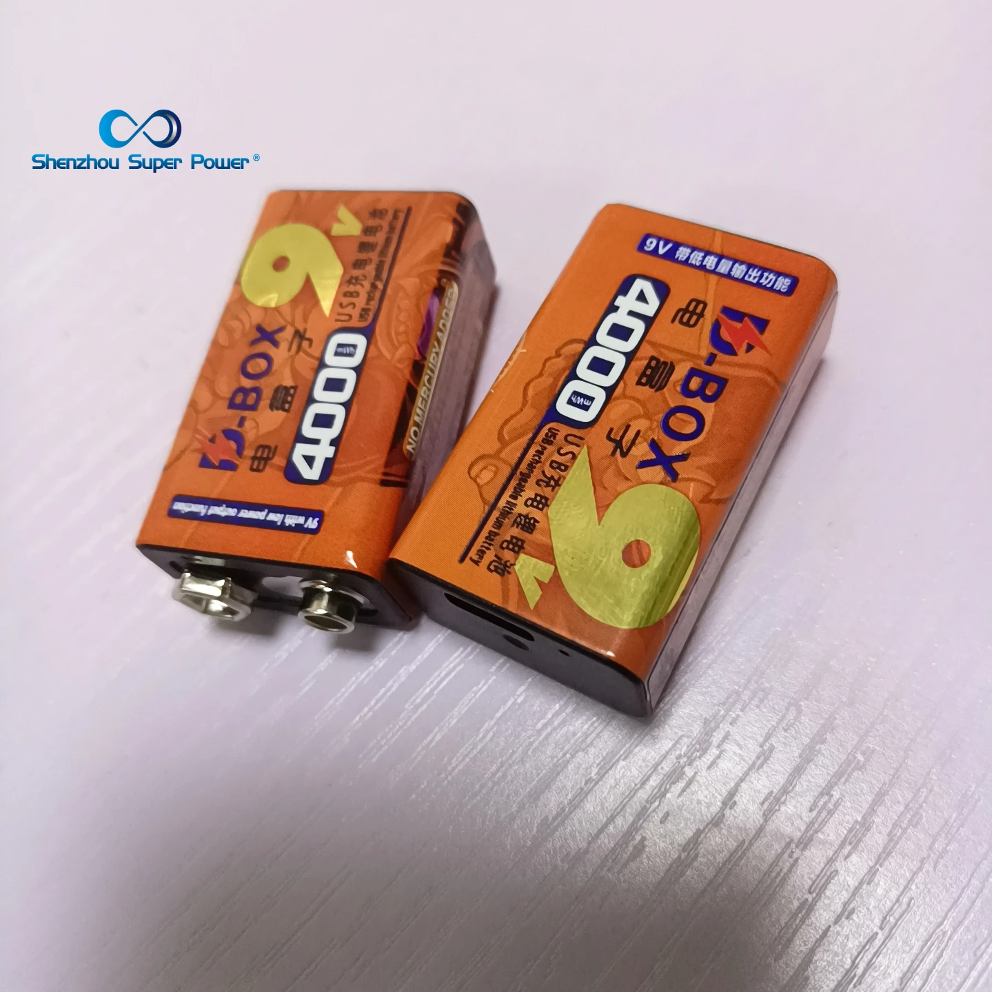 2024 New Trends 9 volt Li-ion 500mAh 700mAh Size 6Lr61 6F22 Pp3 006P 9v Usb Rechargeable Lithium Ion Battery For Multimeter