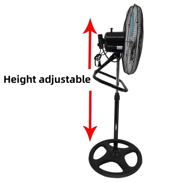 18 inch 3 in 1 ac fan ventilador Manufacturer Ac Motor Electric Cooling Pedestal Air Circulation Stand Floor Fan