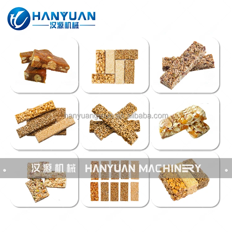 Granola Nut Bar Maker Processing Equipment Peanut Brittle Making Machine