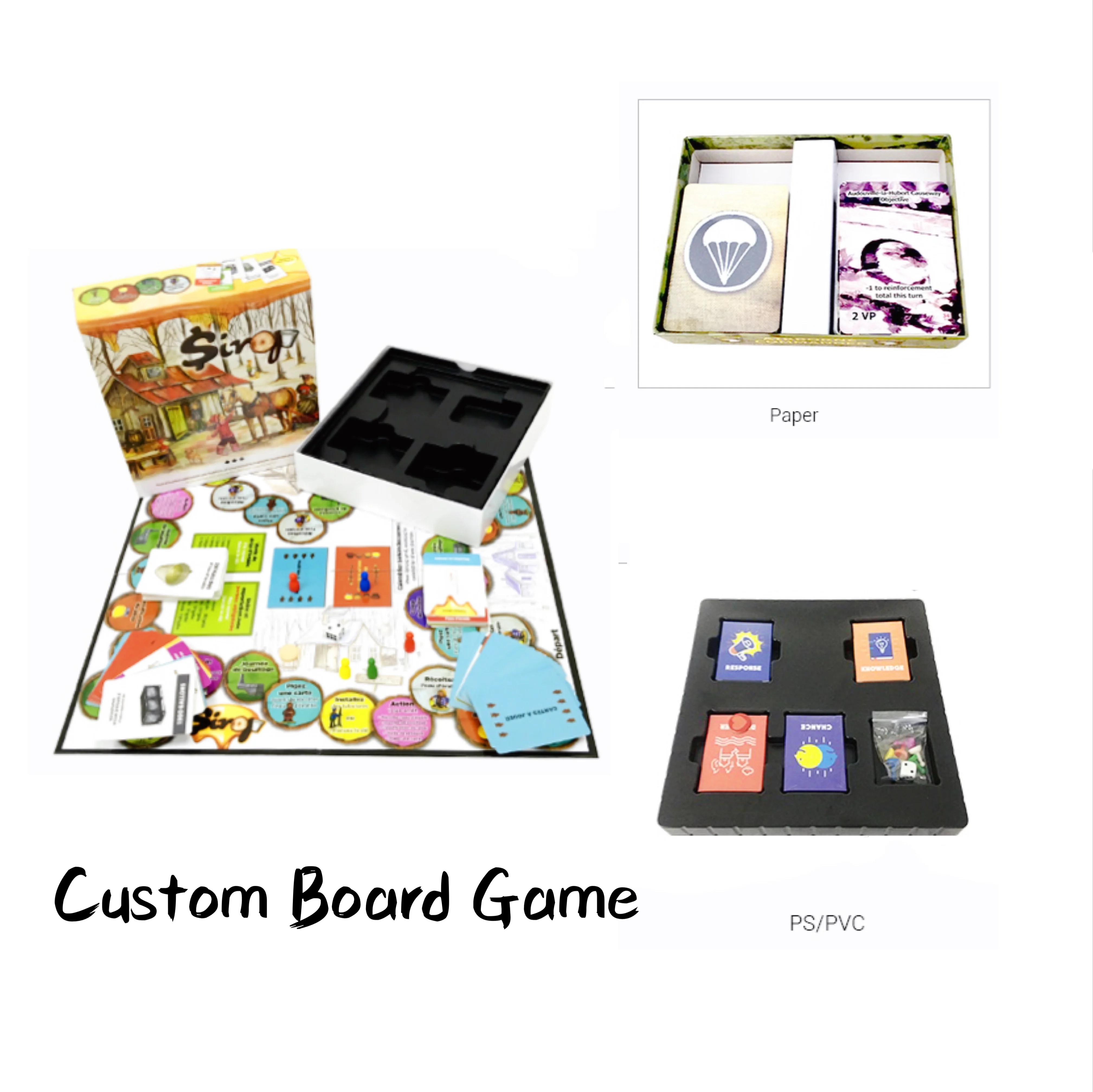 
FREE SAMPLE Custom Board Game 2021 Newest Intelligent Board Games Factory Wholesale Board Game Manufacturer 
