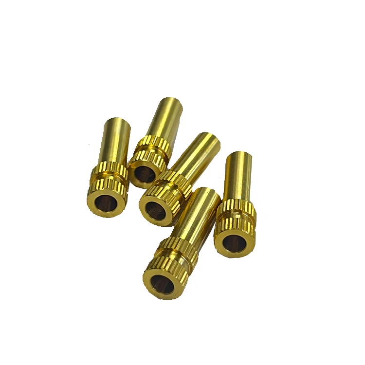 Wholesale Stainless Steel  Slotted Shoulder Knurled Thumb Screw Brass short screw