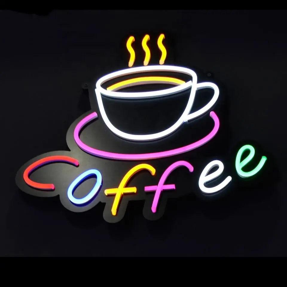 Neon signs LED company logo  High Quality Custom Soft Led Neon Wholesale Led Flexi Neon Sign for wedding bar beer smoke shop