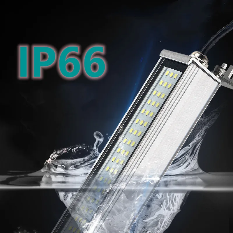 Светодиодный станок IP66 рабочее освещение для токарного станка с ЧПУ взрывозащищенное водонепроницаемое квадратное тройное