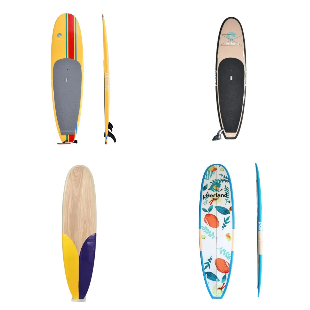 Factory Price Surfing Wooden Surfboards SUP SurfBoards boards and paddles wholesale EPS Core HandBoard Surf Paddle Board