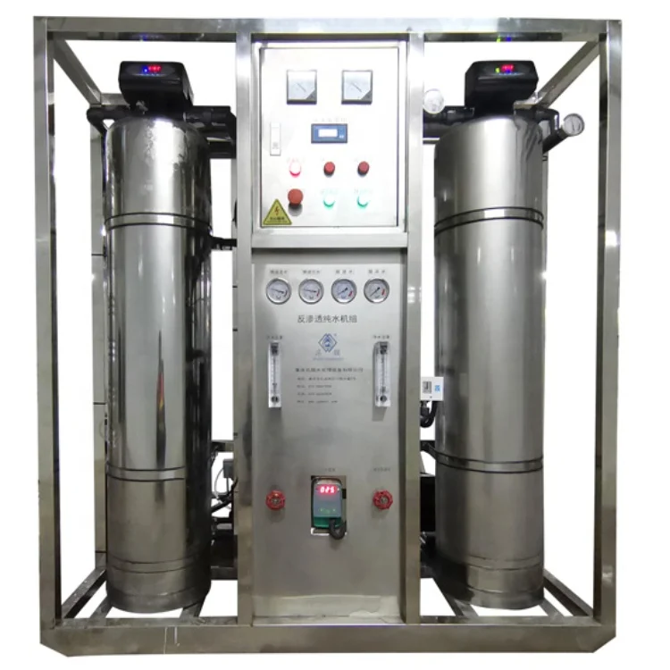 Reverse Osmosis Osmosis Water Treatment 1000LPH  Desalination Water Treatment For Bottle Water price