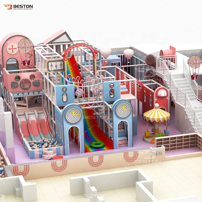 Theme Children Soft Play Indoor Playground Equipment Inside Playgrounds For Kids Play House