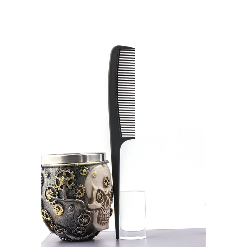 Hot Selling Products Porcelain Carbon Fiber Rat Tail Comb For Salon