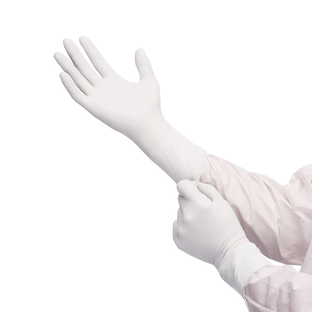 China wholesale food safe dish restaurant powder free nitrile hand glove manufacturers