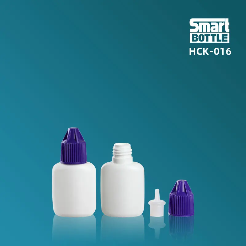 Private label 3ML 5ML 10ML 15ML empty high quality nail lash eyelash extension glue bottle